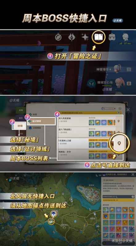 原神4.7版本全角色天赋突破和周本材料整理指南