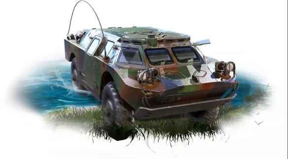 和平精英新载具两栖装甲车深度体验：水陆两栖，耐久抗打，召唤有技巧