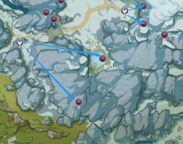 原神雪山玉髓收集全攻略：详细路线图与实用技巧