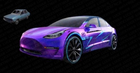 和平精英717跨界车是什么？ 717跨界车特斯拉皮肤一览