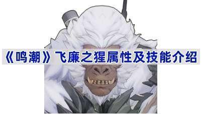 《鸣潮》飞廉之猩：属性解析与技能详解，揭秘其强大之处