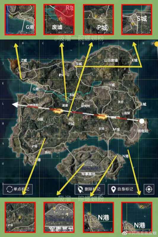 和平精英爱心小岛打卡全攻略：位置、技巧与安全提示