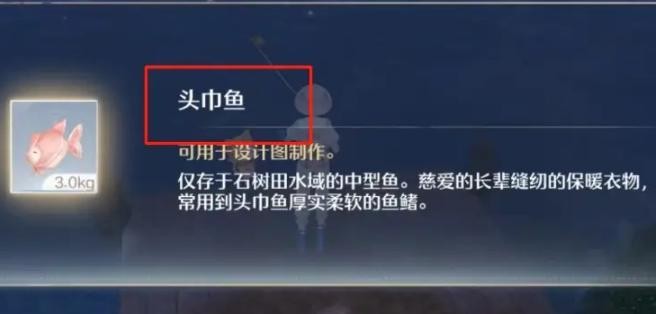 无限暖暖头巾鱼获取全攻略：垂钓地点与兑换方法