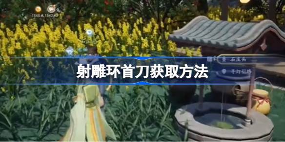 射雕手游环首刀获取攻略：简单步骤与心得分享