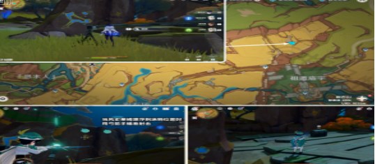 原神绘有涂鸦的裂石怎么找