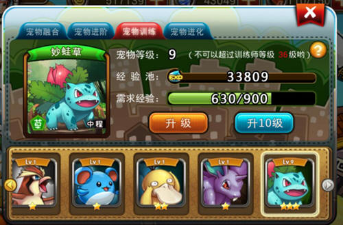 宠物小精灵手机版宠物培养全攻略