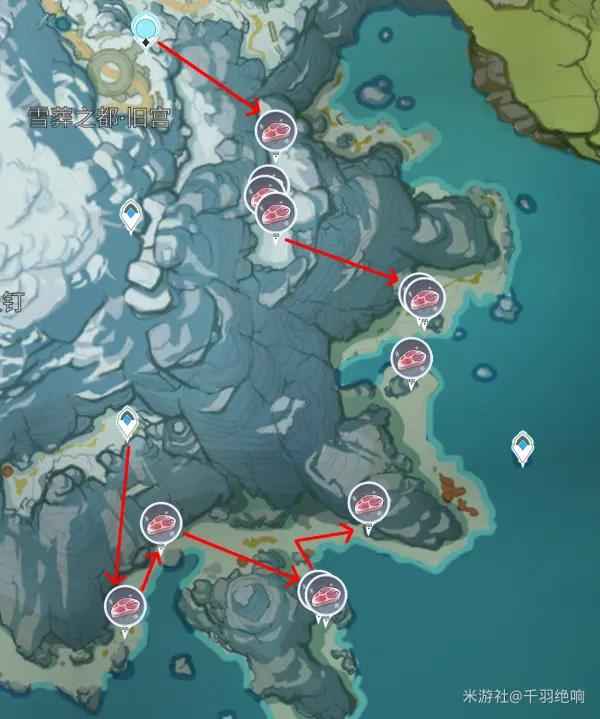 原神冷鲜肉的分布与获取策略