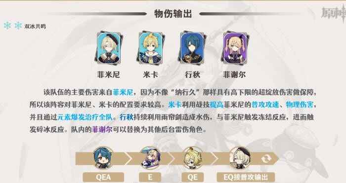 原神菲米尼阵容怎么搭才强