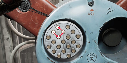 原子之心黯黑镜影设施展厅密码解锁全攻略