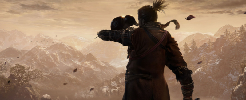 只狼忍义手机关伞的位置