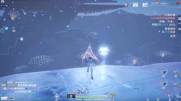 幻塔沃兰雪原的冬日秘境