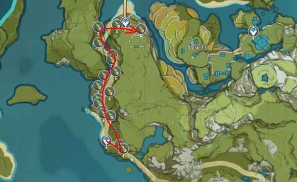 原神竹节采集全攻略：轻策庄位置及注意事项