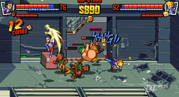 双截龙外传龙之崛起：Roguelite元素加持，兄弟双雄将重返街头