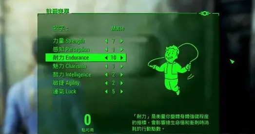辐射4技能加点秘籍：新手必看攻略