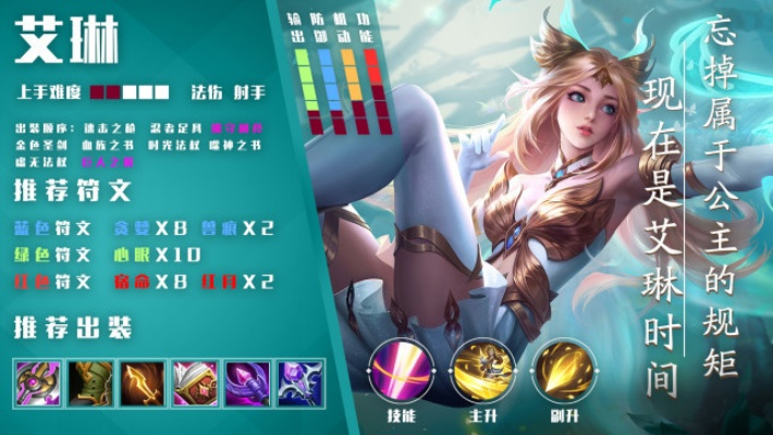 新版艾琳怎么出装才能carry全场？